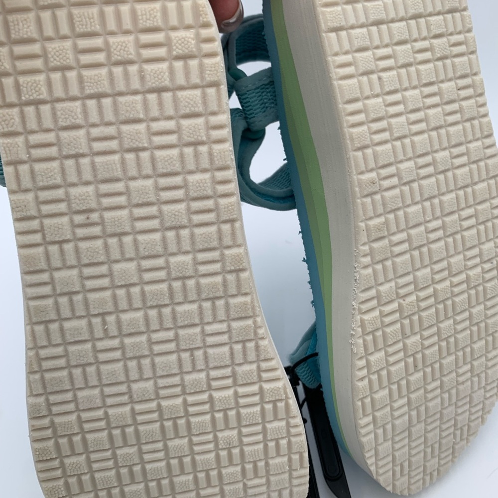 Time And Tru Blue Sandals - Picture 6 of 6